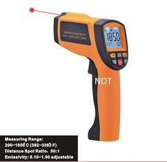 China Precise non-contact safe laser IR thermometer, Handheld infrared thermometer 200 ~ 1850℃ supplier