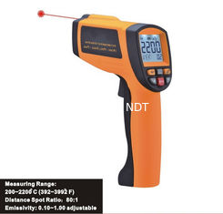 China Industrial Infrared temperature Tester, Digital Laser Infrared Thermometer, Thermodetector IR2200 supplier