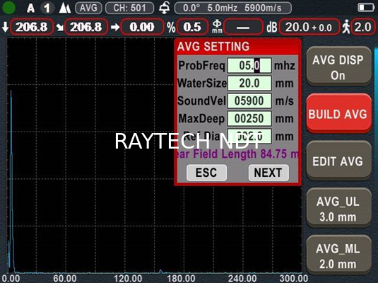 Long Battery Life and Online Software Updates for Ultrasonic Flaw Detector RFD670 supplier