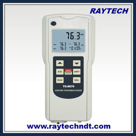 Statistical Type Coating Thickness Gauge, Dry film Thickness Meter, NDT Paint Tester TG-8670/S supplier